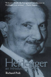 Heidegger: An Introduction book cover