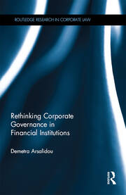 Rethinking Corporate Governance in Financial Institutions book cover