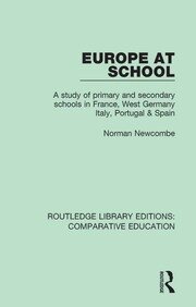 Europe at School: A Study of Primary and Secondary Schools in France, West Germany, Italy, Portugal & Spain book cover