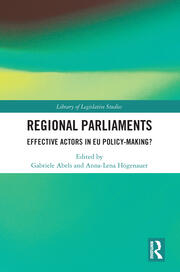 Regional Parliaments: Effective Actors in EU Policy-Making? book cover