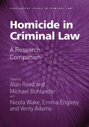 Homicide in Criminal Law: A Research Companion book cover