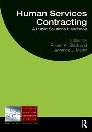 Human Services Contracting: A Public Solutions Handbook book cover