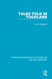 Tales Told in Togoland book cover
