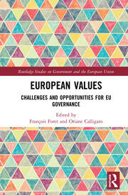 European Values: Challenges and Opportunities for EU Governance book cover