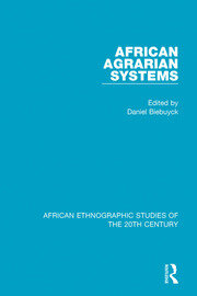 African Agrarian Systems book cover