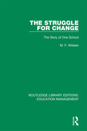 The Struggle for Change: The Story of One School book cover