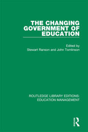 The Changing Government of Education book cover