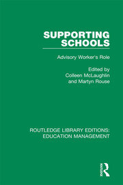 Supporting Schools: Advisory Worker's Role book cover