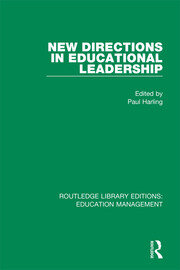 New Directions in Educational Leadership book cover