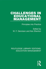 Challenges in Educational Management: Principles into Practice book cover