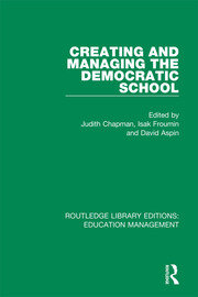 Creating and Managing the Democratic School book cover
