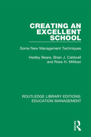 Creating an Excellent School: Some New Management Techniques book cover