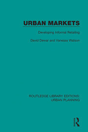 Urban Markets: Developing Informal Retailing book cover