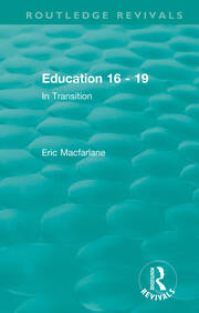 Education 16 - 19 (1993): In Transition book cover