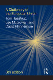 A Dictionary of the European Union book cover
