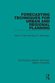 Forecasting Techniques for Urban and Regional Planning book cover
