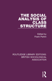 The Social Analysis of Class Structure book cover