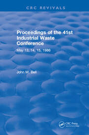 Proceedings of the 41st Industrial Waste Conference May 1986, Purdue University book cover