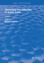 Absorption and Utilization of Amino Acids: Volume III book cover