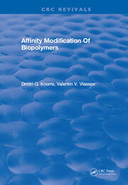 Affinity Modification Of Biopolymers book cover