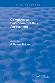Comparative Environmental Risk Assessment book cover