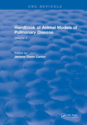 CRC Handbook of Animal Models of Pulmonary Disease: Volume II book cover