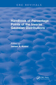 Handbook of Percentage Points of the Inverse Gaussian Distributions book cover
