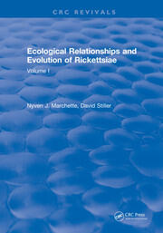 Ecological Relationships and Evolution of Rickettsiae: Volume I book cover
