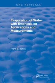 Evaporation of Water With Emphasis on Applications and Measurements book cover