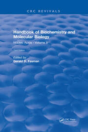 Handbook of Biochemistry: Section B Nucleic Acids, Volume II book cover
