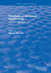 Handbook of Nutritional Supplements: Volume II, Agricultural Use book cover