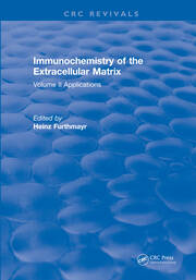 Immunochemistry Of The Extracellular Matrix: Volume 2 book cover