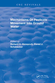 Mechanisms Of Pesticide Movement Into Ground Water book cover