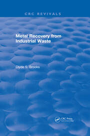 Metal Recovery from Industrial Waste book cover