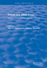 Onions and Allied Crops: Volume I: Botany, Physiology, and Genetics book cover