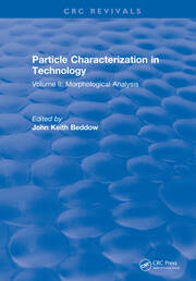 Particle Characterization in Technology: Volume II: Morphological Analysis book cover