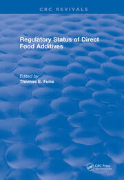 Regulatory Status Of Direct Food Additives book cover