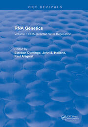 RNA Genetics: Volume I: RNA-Directed Virus Replication book cover