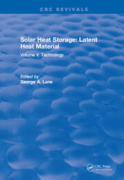 Solar Heat Storage: Volume II: Latent Heat Material book cover