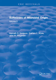 Sulfatases Of Microbial Origin: Volume 2 book cover