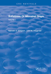 Sulfatases Of Microbial Origin: Volume 1 book cover