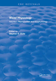 Weed Physiology: Volume I: Reproduction and Ecophysiology book cover