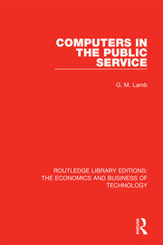 Computers in the Public Service book cover