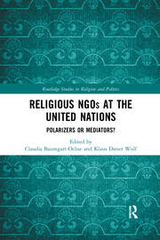 Religious NGOs at the United Nations: Polarizers or Mediators? book cover