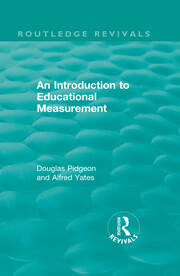 An Introduction to Educational Measurement book cover