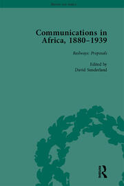 Communications in Africa, 1880–1939, Volume 1 book cover