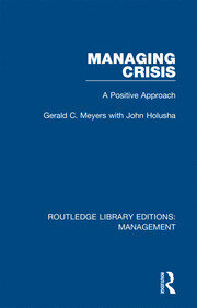 Managing Crisis: A Positive Approach book cover