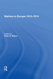Warfare in Europe 1815�1914 book cover