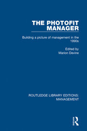 The Photofit Manager: Building a Picture of Management in the 1990s book cover