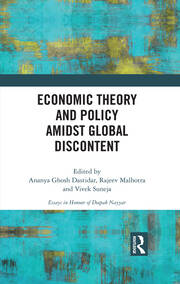 Economic Theory and Policy amidst Global Discontent book cover
